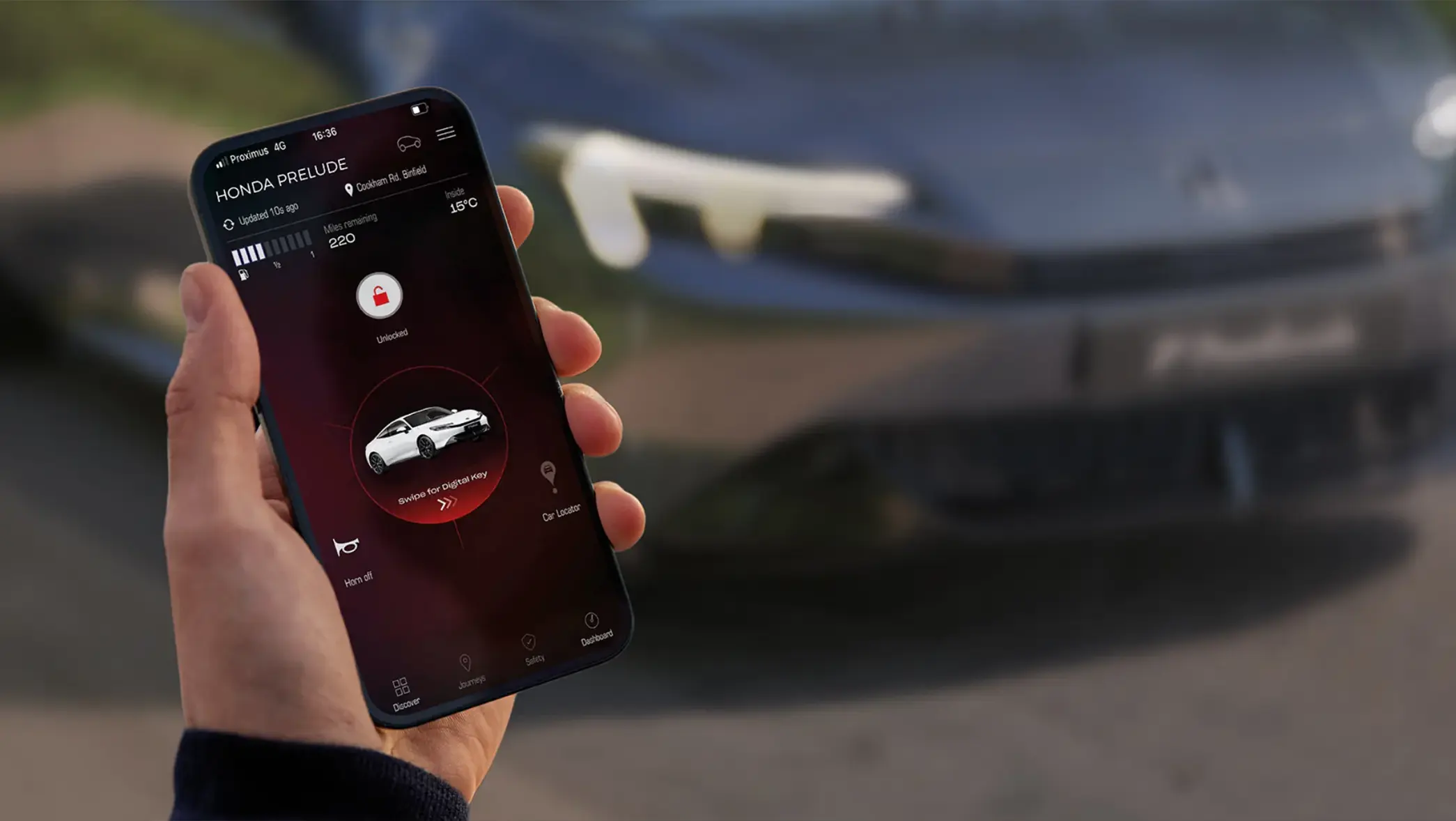 App My Honda+ honda prelude